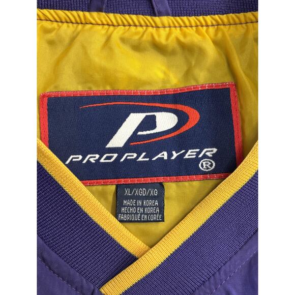 Vintage Minnesota Vikings Jacket Mens XL Pro Player Pullover NFL 90s - Picture 4 of 6